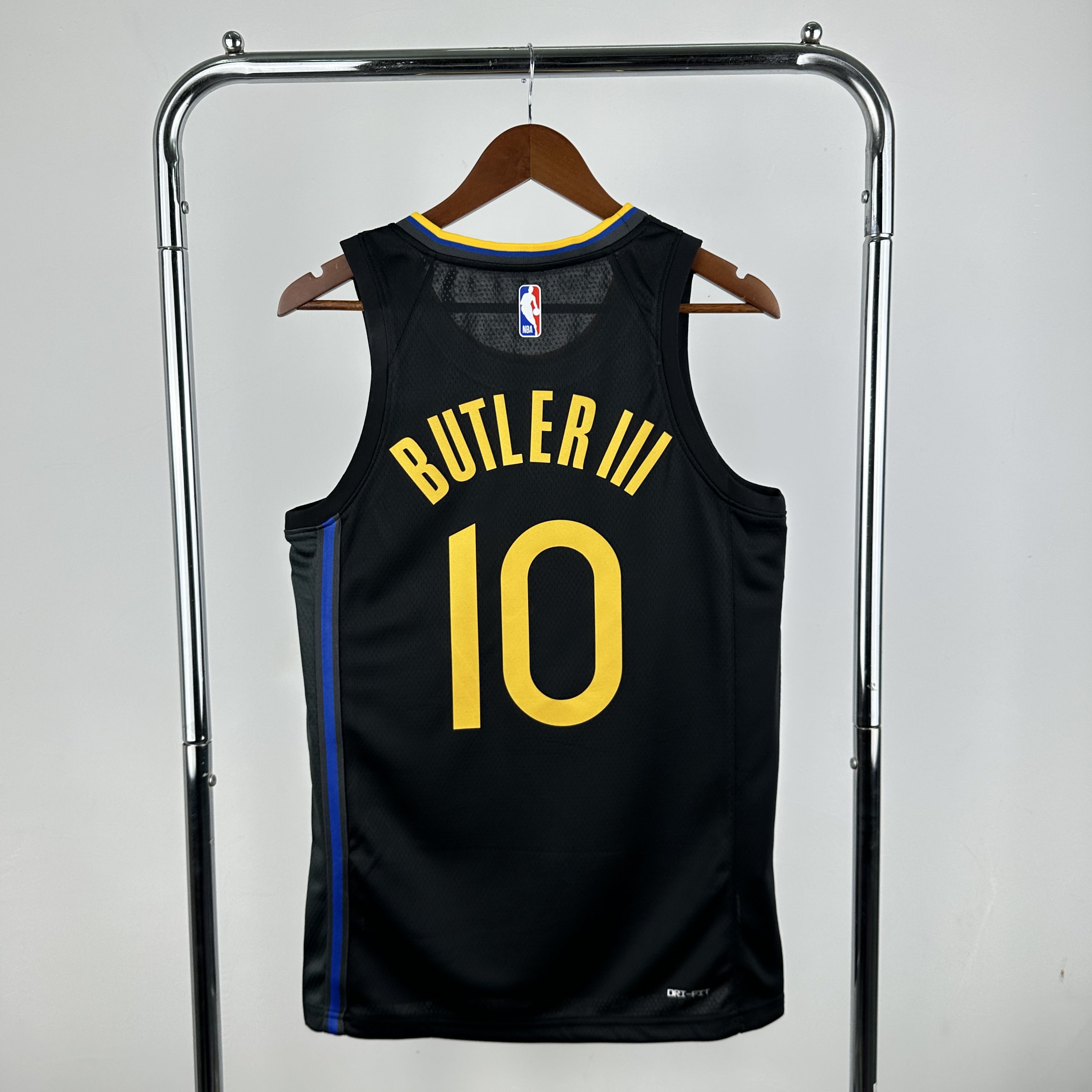 Men Golden State Warriors #10 Butler iii Black Jordan style Seasons 2025 NBA Jersey